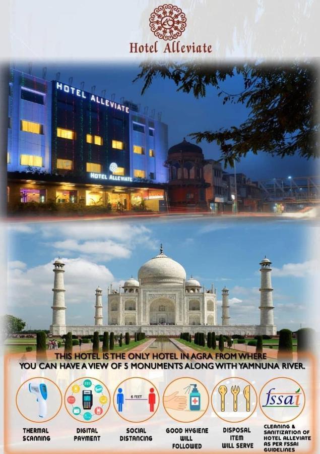 Hotel Alleviate Agra  Dış mekan fotoğraf
